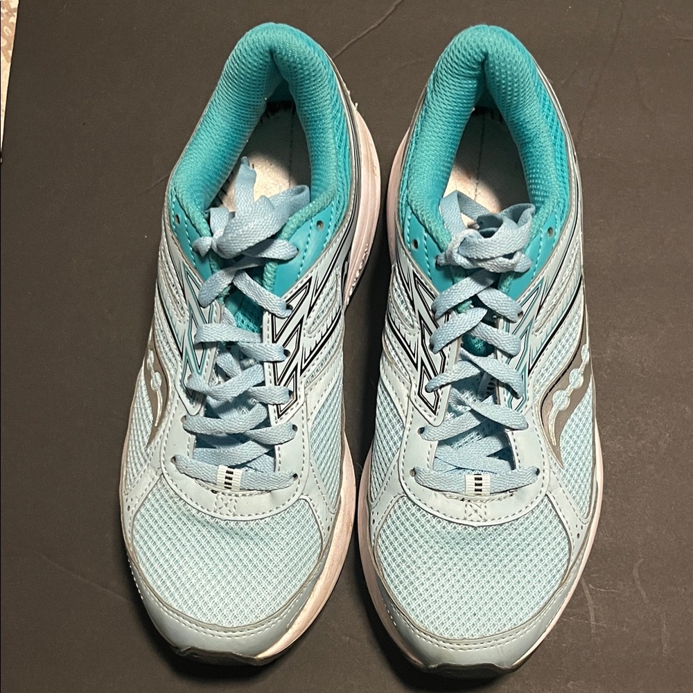 Saucony Cohesion Women's Aqua Athletic Shoes 8.5